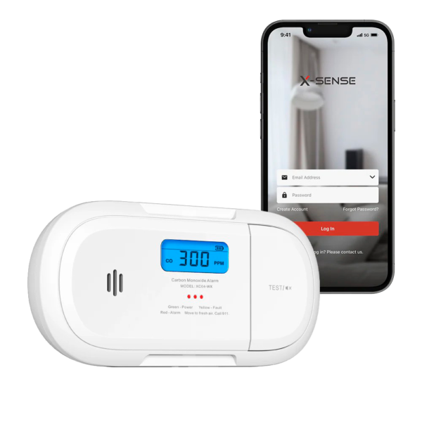 Detector de CO autónomo X-Sense - XC04-WX