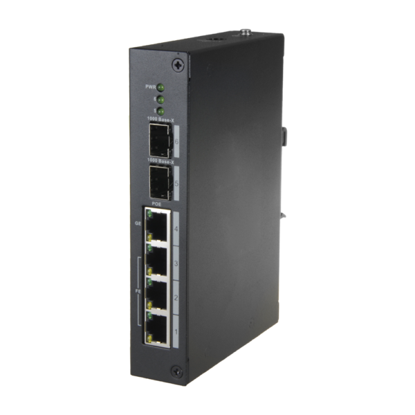 Switch PoE X-Security - XS-SW0604-96-DIN-HIPOE