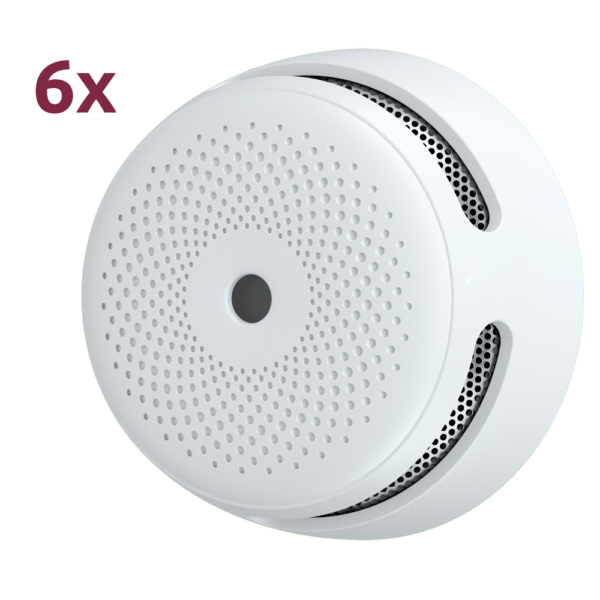 Pack de 6 mini detector de humo autónomo X-Sense - XS01-6PACK