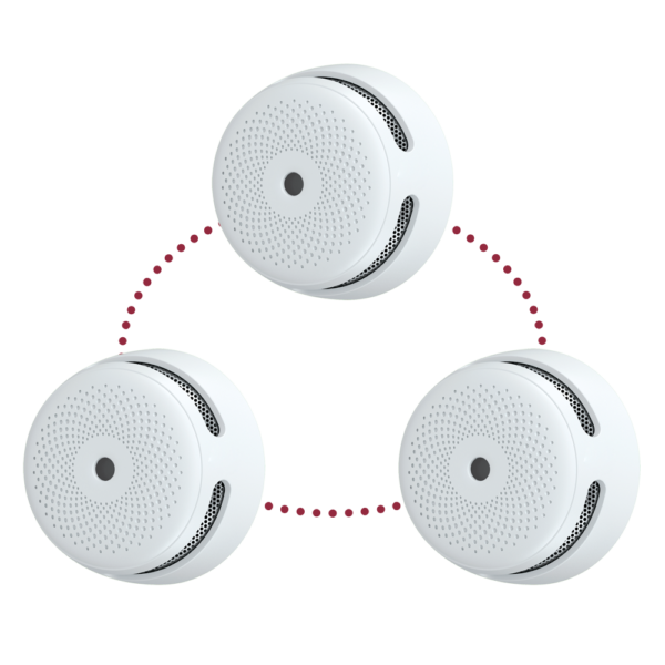 Pack de 3 mini detector de humo autónomo X-Sense - XS01-WR-3PACK