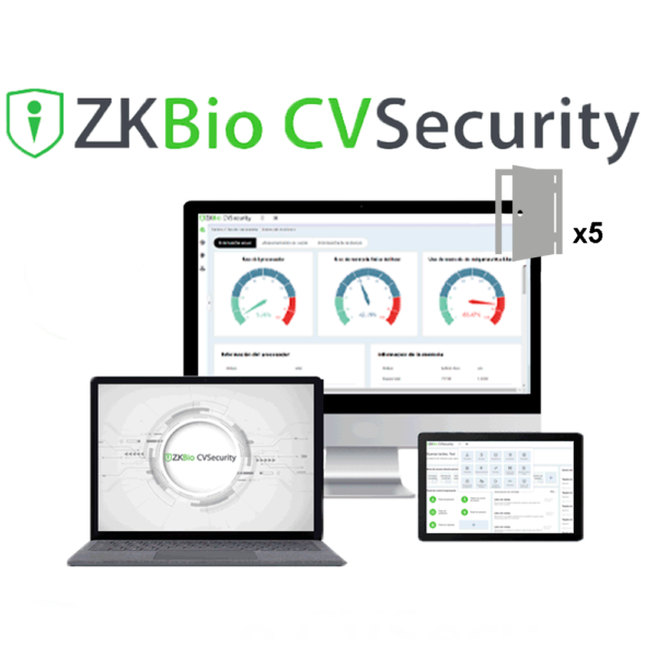 Licencia software control de acceso - ZK-BIOCV-5-5APP-PROMO