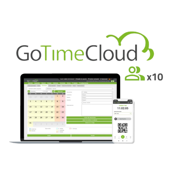 Licencia nube control de presencia - ZK-GOTIMECLOUD-10