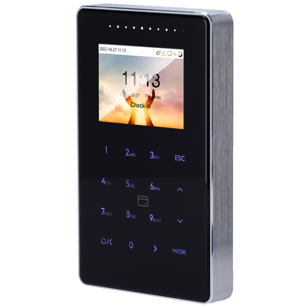 Control de acceso y presencia IP65 IK04 – ZK-SC800-12-W-B
