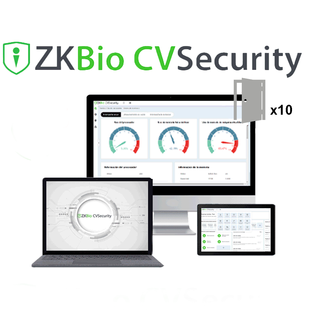 Licencia software control de acceso – ZK-SOF-BIOCV-10