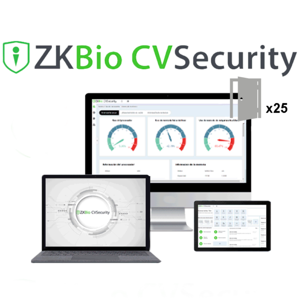 Licencia software control de acceso - ZK-SOF-BIOCV-25