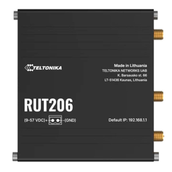 Teltonika Router 4G Industrial - TK-RUT206