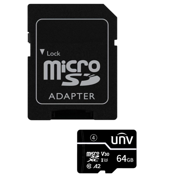 Tarjeta de memoria con adaptador Uniview - UV-TF-64G-T-C