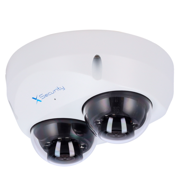 X-Security Cámara IP Domo dual - XS-IPD850A-4U-MIND