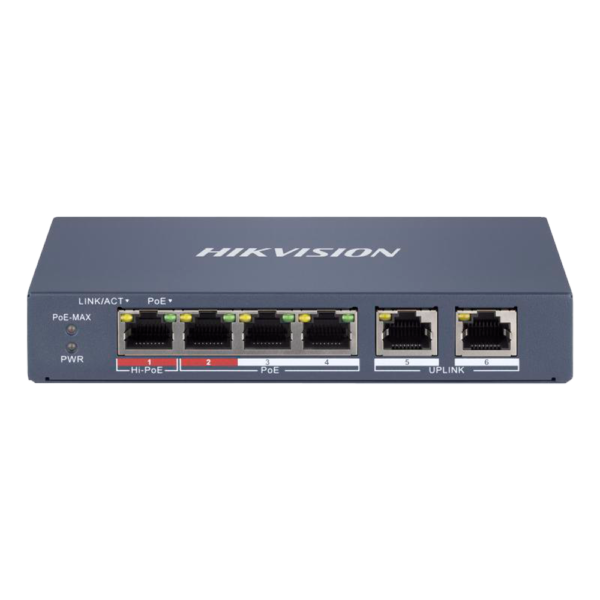 Hikvision HiPoE Switch Gestionable - DS-3E1106HP-EI