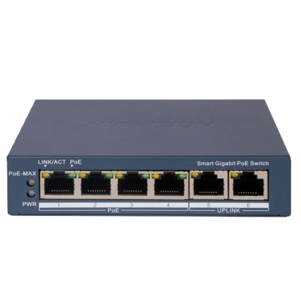 Hikvision Gigabit PoE Switch Gestionable - DS-3E1506P-EI