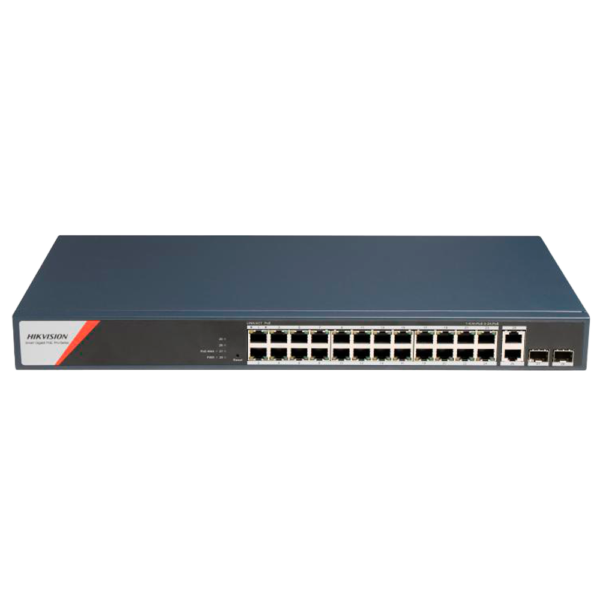 Switch PoE Hikvision - DS-3E1528HP-SI-24P2T2F