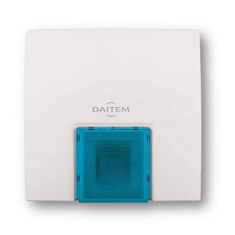 Sirena exterior vocal con flash Azul DAITEM