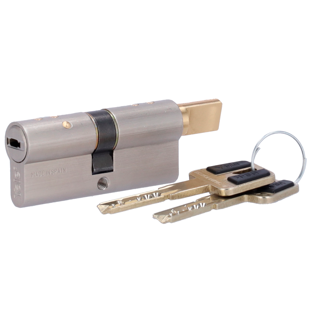 Cilindro de alta seguridad doble embrague – Anti-bumping, ganzúa, taladro y rotura (YALE-CYLINDER-HSK-3535)