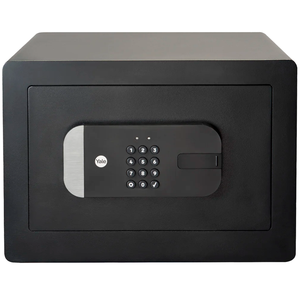 Caja fuerte inteligente BLE – Apertura con PIN, llave física y APP (YALE-SMARTSAFEBOX)