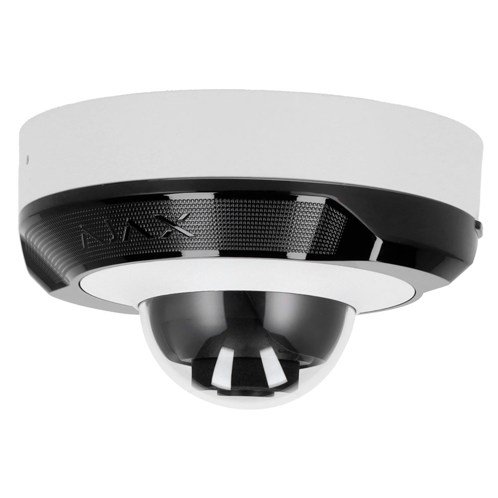 Cámara IP 8 Megapixel Ajax – Progressive Scan CMOS (AJ-DOMECAM-MINI-8-0400-W)