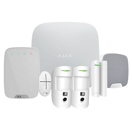AJ-HUB2KIT4G-DP-PHOD-W Ajax Kit de Alarma Blanco (AJ-HUB2KIT4G-DP-PHOD-W)