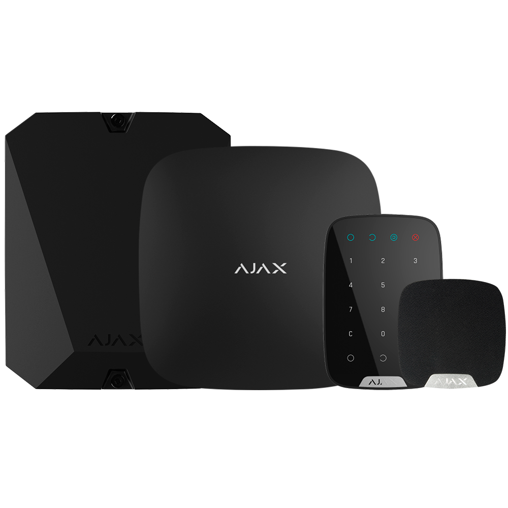 AJ-HUBKIT-RENOVE2-B Ajax Kit de Alarma Negro (AJ-HUBKIT-RENOVE2-B)
