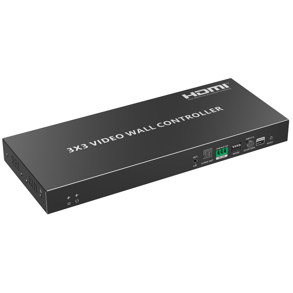 Electronica Videowall HDMI – Videowall 3×3 (HDMI-VW-9-4K)