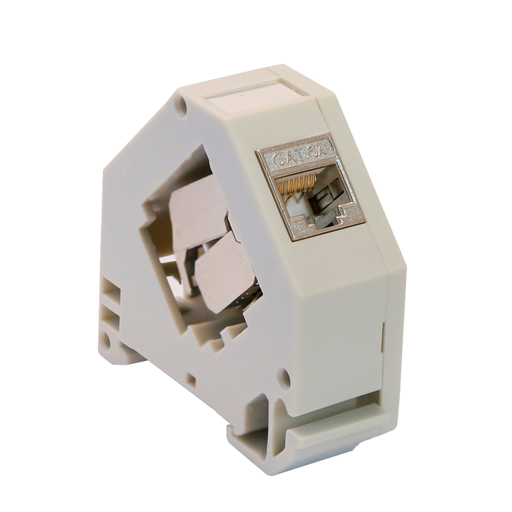 Conector para cables FTP – Conector salida RJ45 (KS6A-FTP-TL180-DIN)